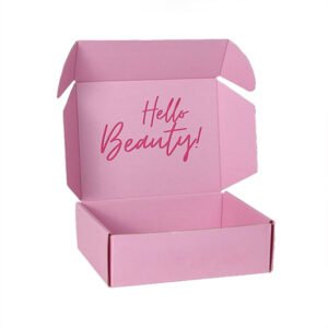 pink mailer box
