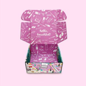 purple mailer box