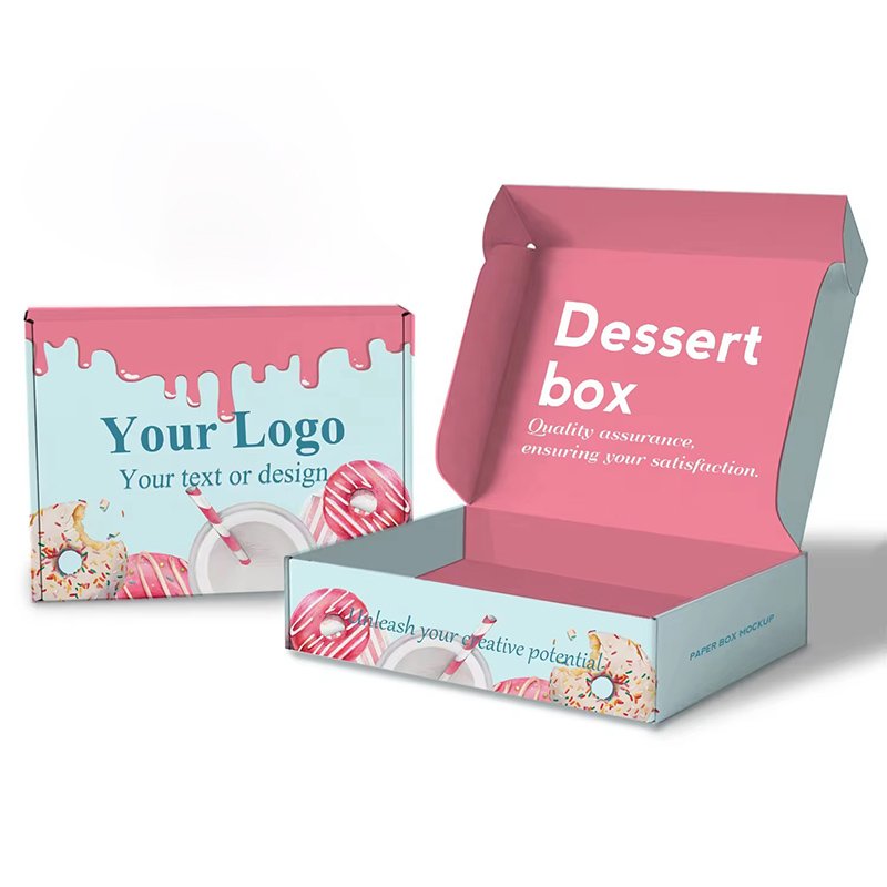 Customized fsc material dessert box  with logo - Image 3
