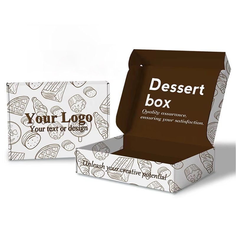 Customized fsc material dessert box  with logo - Image 4